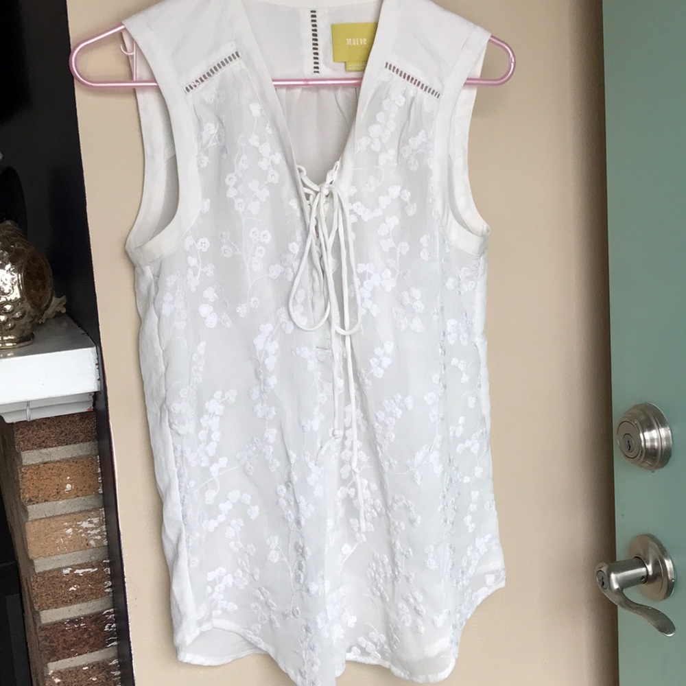 Maeve Anthro Sleeveless Top